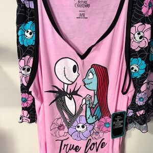 Disney Pink The Nightmare Before Christmas Sleepwear